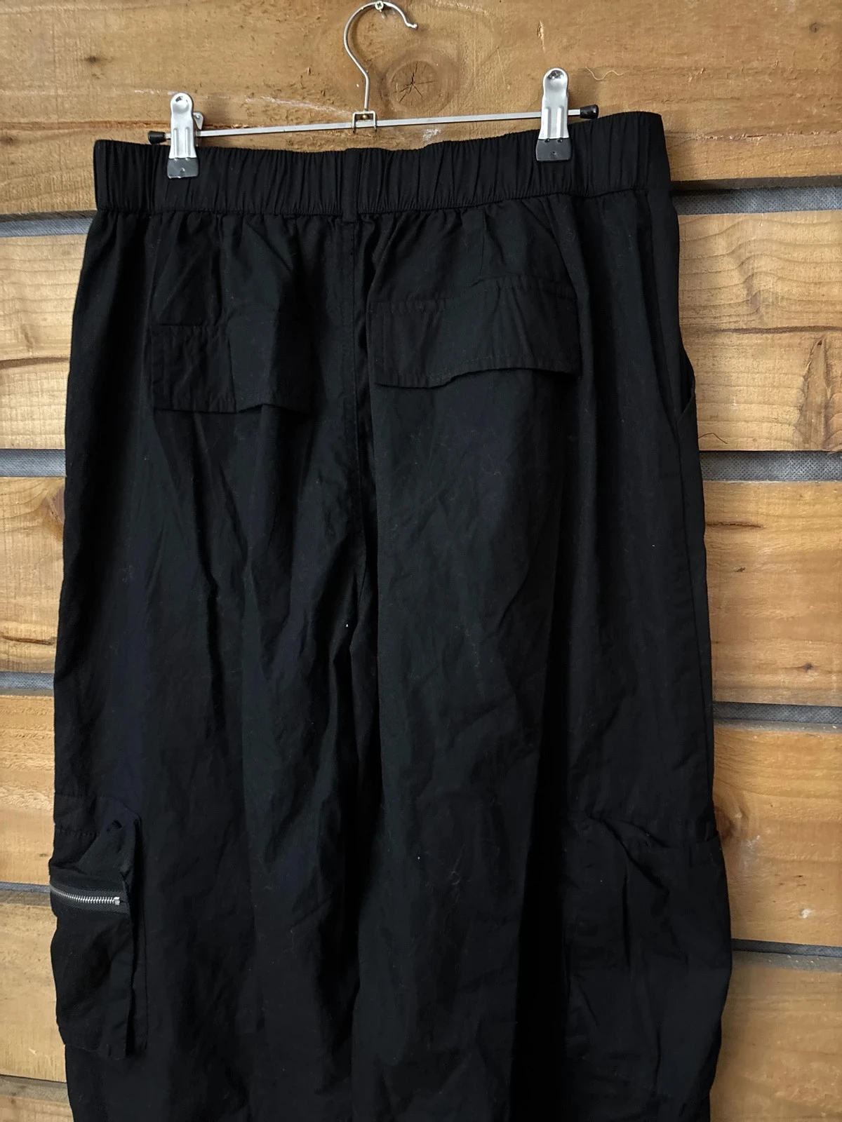 Zipped pocket black pants – photo 6